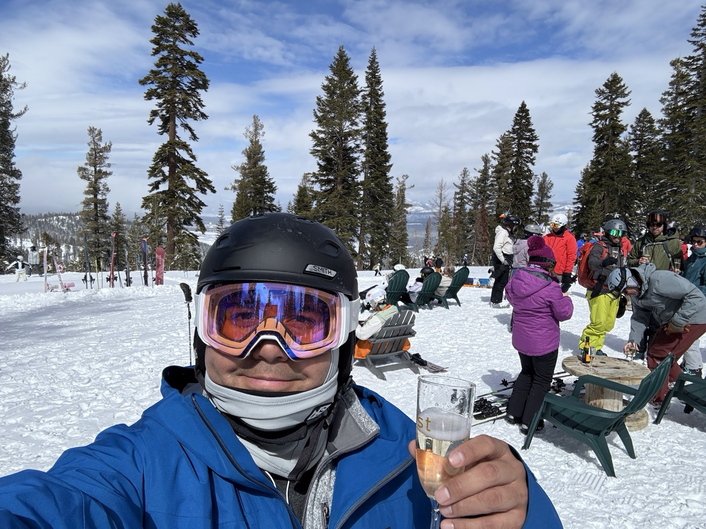 Rob Roderick (Robert Roderick) spring skiing at a Lake Tahoe resort Rob Roderick (Robert Roderick) spring skiing at a Lake Tahoe resort